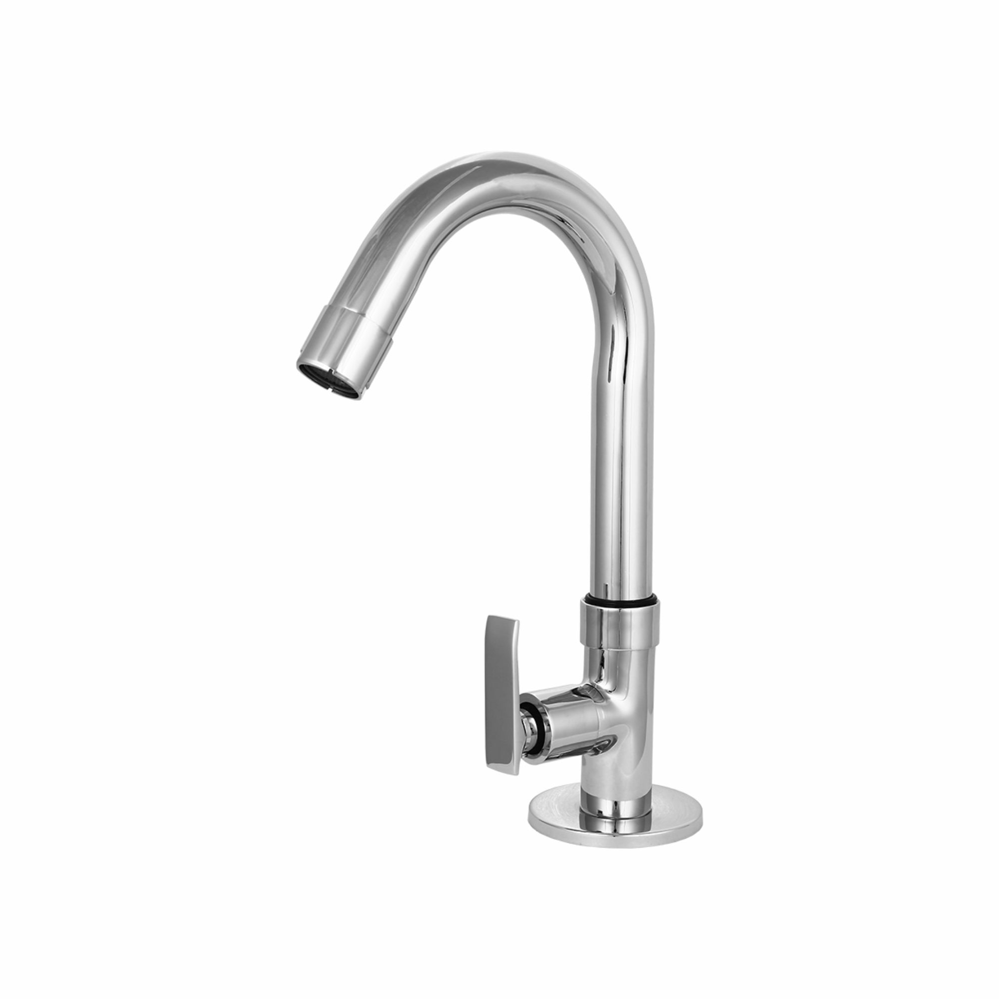 AsiatiqueSink Pillar Cock With Swivel 'J' Spout  (R-002), Rusty Series Premium Faucets & Mixers