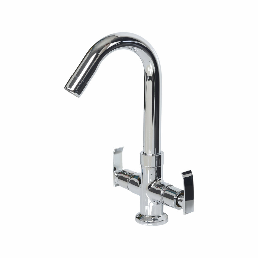 AsiatiqueSink C/H Basin Mixer 'J' Spout  (R-011), Rusty Series Premium Faucets & Mixers