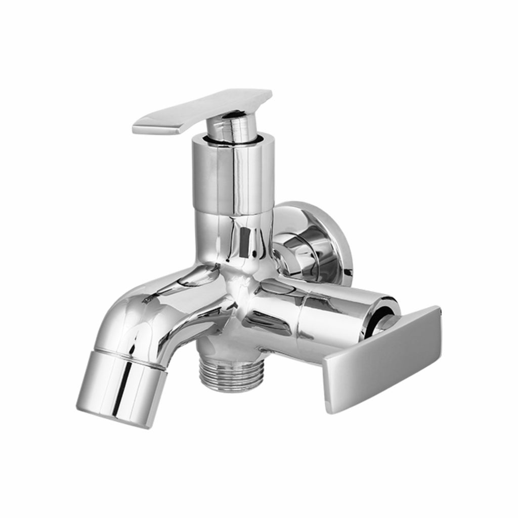 AsiatiqueSink 2 in 1 Bib Cock  (R-015), Rusty Series Premium Faucets & Mixers