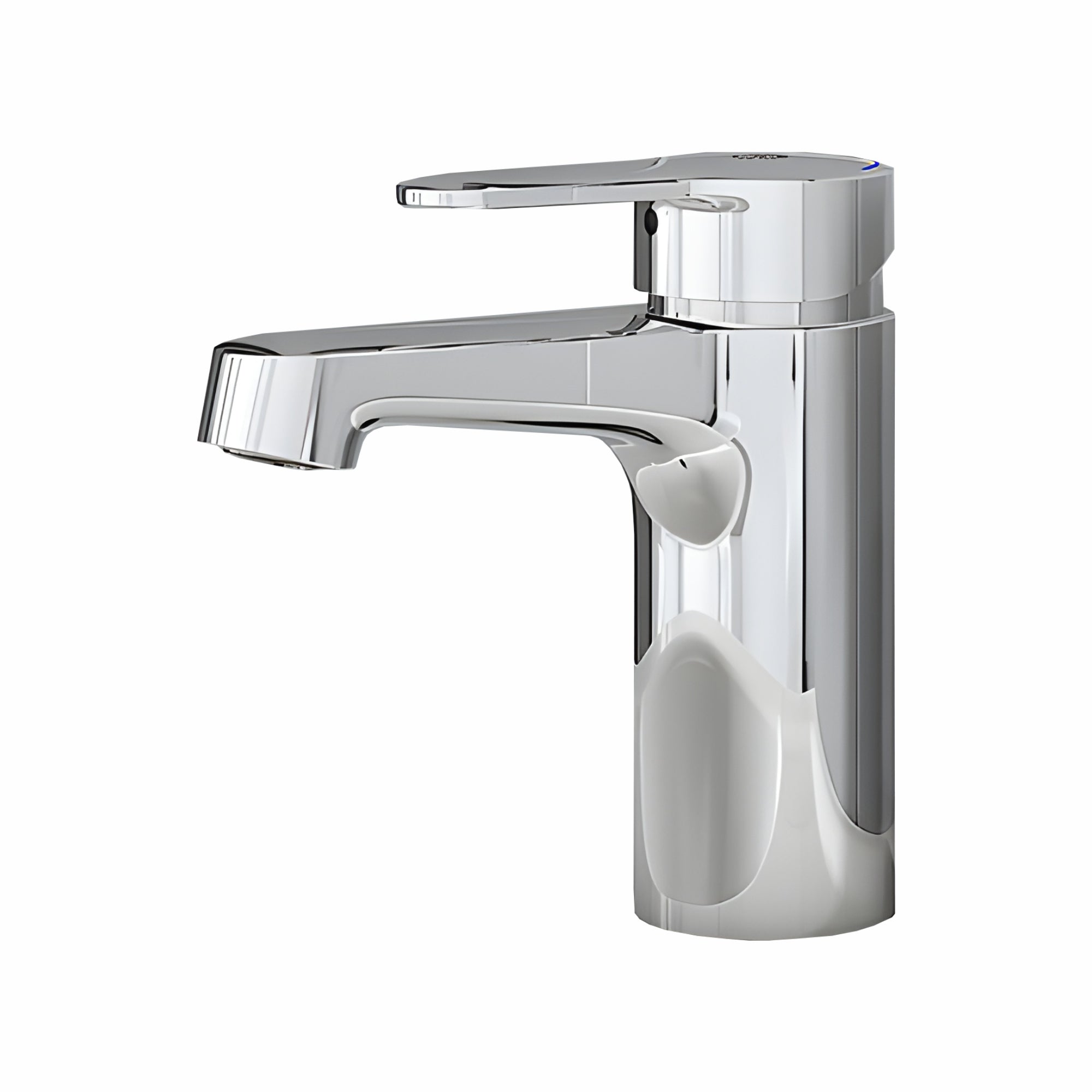 Asiatique S/L Basin Mixer With Braided Hoses (S-009), Premium Brass Chrome Bathroom Faucet & Mixer Collection, Smart Series