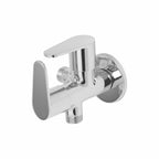 Asiatique 2 Way Angle Cock With Wall Flange (U-005TW), UNO Series Kitchen & Bathroom Faucets | Minimal Modern Tap Collection