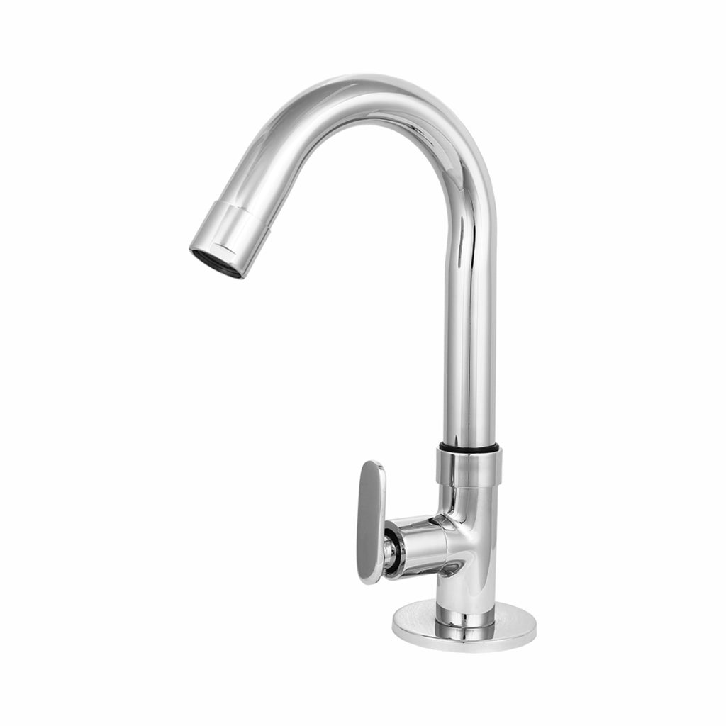 Asiatique Pillar Cock With Swivel 'J' Spout  (V-002), Venus Series Premium Faucets & Mixers