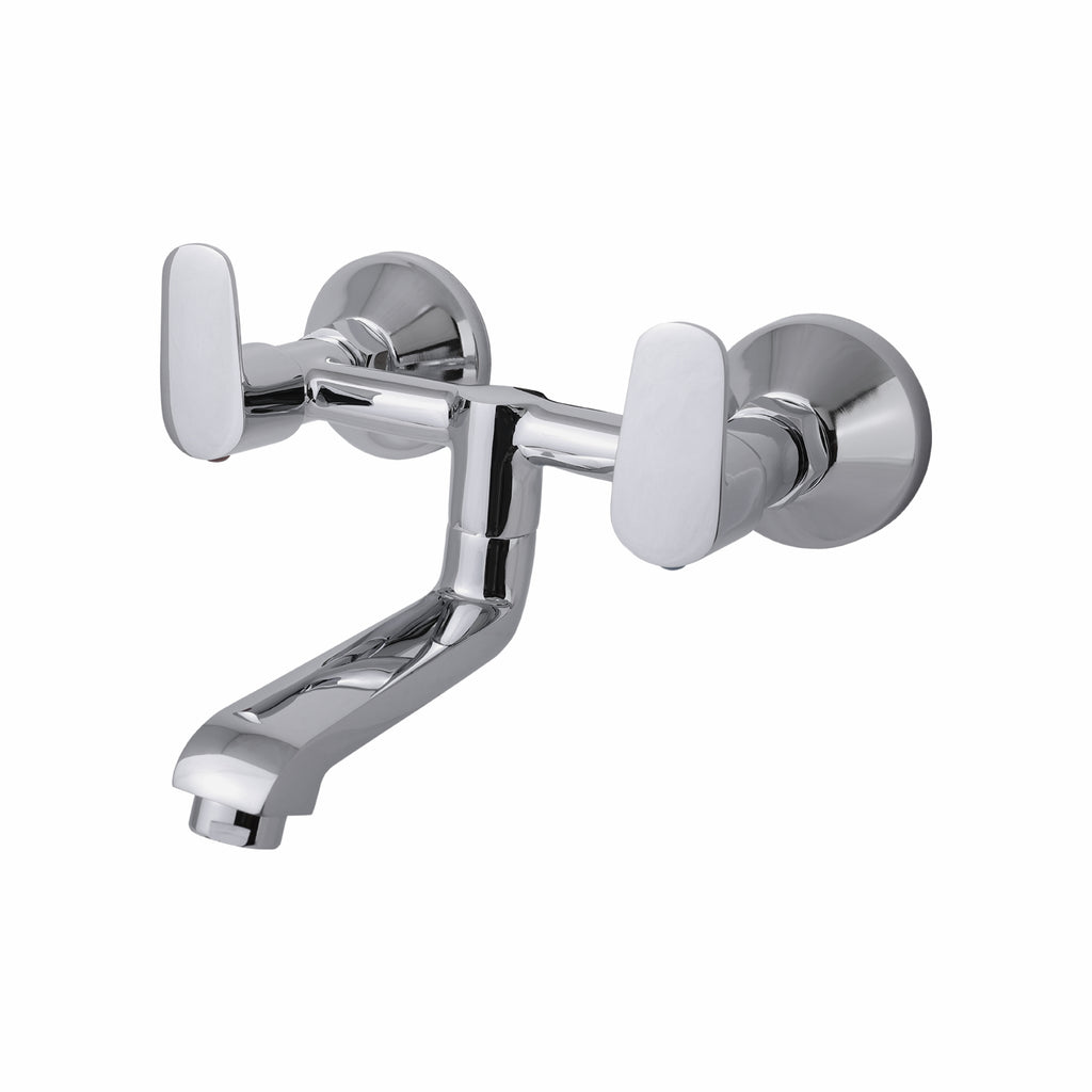 Asiatique Wall Mixer Non-Tele. Wall Mounted (AS-014), Aster Series Bathroom & Kitchen Faucets | Premium Modern Tap Collection