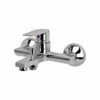 Asiatique S/L Bath & Shower Mixer (C-030), Crystal Series Brass Faucet – Chrome Finish Bathroom & Kitchen Faucet with 15mm Cartridge