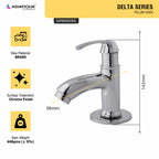 Asiatique Pillar Cock (D-000), Delta Series Premium Brass Bathroom & Kitchen Faucets