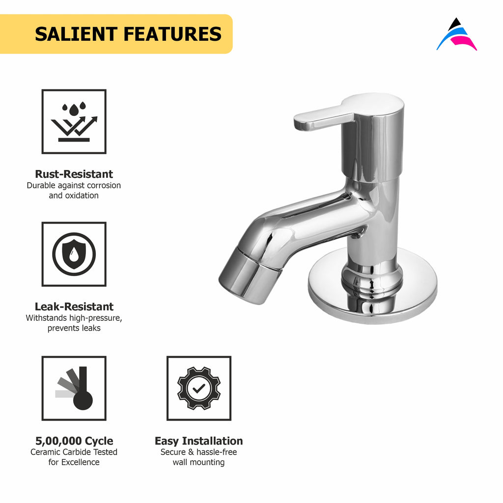 Asiatique Pillar Cock (ER-000), EARTH Series Bathroom & Kitchen Faucets | Durable Modern Tap Collection