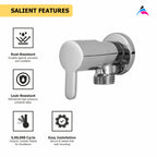 Asiatique Angle Cock (ER-005), EARTH Series Bathroom & Kitchen Faucets | Durable Modern Tap Collection