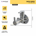 Asiatique 2 Way Angle Cock (ER-005TW), EARTH Series Bathroom & Kitchen Faucets | Durable Modern Tap Collection