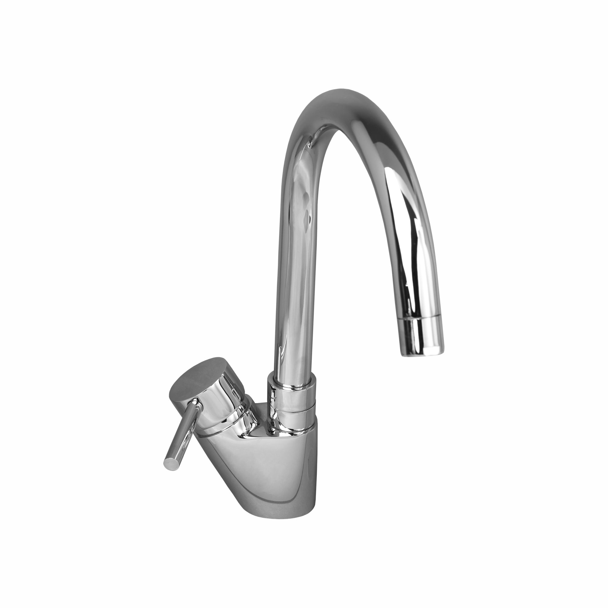 Asiatique S/L Basin Mixer Table Mounted (F-032), Florent Premium Brass Bathroom & Kitchen Faucet Collection, Chrome Finish Mixer, Pillar Cock & Wall Mounted Taps