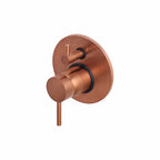 Asiatique S/L Div. Upper Parts Handle, Bu (FRG-024 M) | Premium Rose Gold Bathroom Fittings | Florent Brush Rose Gold Series