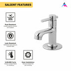 Asiatique Pillar Cock (J-000), Jetco Series Bathroom & Kitchen Faucets | Premium Modern Tap Collection