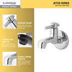 Asiatique Bib Cock Long Body (J-004), Jetco Series Bathroom & Kitchen Faucets | Premium Modern Tap Collection