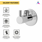 Asiatique Angle Cock (J-005), Jetco Series Bathroom & Kitchen Faucets | Premium Modern Tap Collection