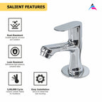 Asiatique Pillar Cock (K-000), KITE Series Bathroom & Kitchen Faucets | Premium Modern Tap Collection