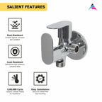 Asiatique 2 Way Angle Cock (K-005TW), KITE Series Bathroom & Kitchen Faucets | Premium Modern Tap Collection