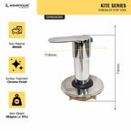 Asiatique Concealed Stop Cock 15mm (K-006), KITE Series Bathroom & Kitchen Faucets | Premium Modern Tap Collection