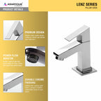 Asiatique Pillar Cock (L-000), Lenz Series Premium CP Bath Fittings & Faucets