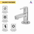 Asiatique Pillar Cock (LI-000), LIVA Series Kitchen & Bathroom Faucets | Premium Modern Tap Collection