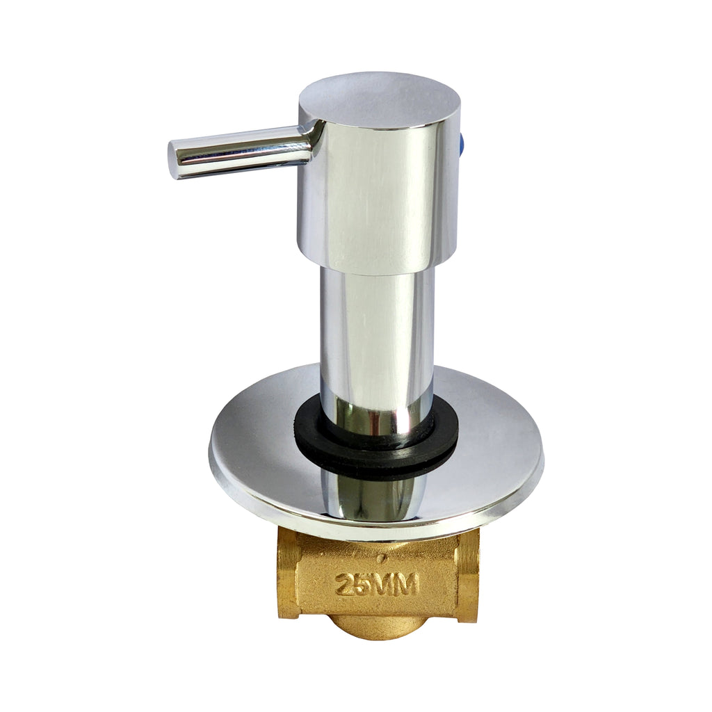Asiatique Flush Cock 25mm (MN-021), MOON Series Bathroom & Kitchen Faucets | Premium Modern Tap Collection