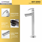 Asiatique Pillar Cock Extension Body (N-023), Navy Series Premium CP Bath Fittings & Faucets