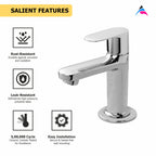Asiatique Pillar Cock (O-000), Orient Series Premium Brass Bathroom & Kitchen Faucet Collection