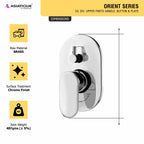Asiatique S/L Div. Upper Parts Handle, Button & Plate (O-024), Orient Series Premium Brass Bathroom & Kitchen Faucet Collection