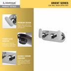 Asiatique Con. Wall Mixer Upper Part (O-029U), Orient Series Premium Brass Bathroom & Kitchen Faucet Collection