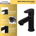 Asiatique Pillar Cock - Orient Brush Black Series - OB000M