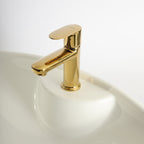 Asiatique Pillar Cock (OG-000), Gold Series Premium Brass Faucets – Gold Finish Bathroom & Kitchen Taps
