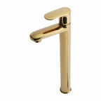 Asiatique Pillar Cock With Extension Body (OG-023), Gold Series Premium Brass Faucets – Gold Finish Bathroom & Kitchen Taps