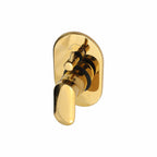Asiatique S/L Div. Upper Parts Handle, Button, Glassy & Plate (OG-024), Gold Series Premium Brass Faucets – Gold Finish Bathroom & Kitchen Taps