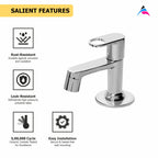 Asiatique Pillar Cock   (OP-000), OPPO Series Premium Faucets & Mixers