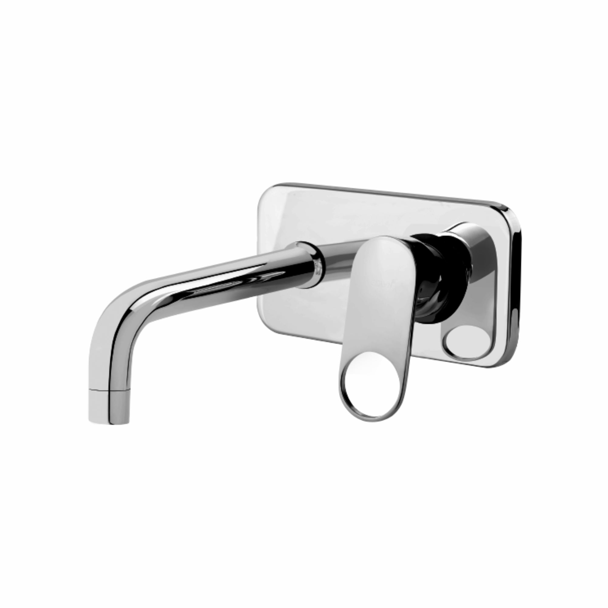 Asiatique S/L Basin Mixer Wall Mounted Upper Part (OR-019U), Ornamix Series Brass Faucets & Bath Fittings, Chrome Finish Premium Collection