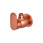 Asiatique Angle Cock With Wall Flange - (ORG-005 M) | Orient Brush Rose Gold Series Faucet (Tap)