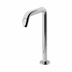 Asiatique Pillar Cock Extra High Neck (OT-000EX) | One Touch Series | Premium Bathroom Faucets & Bib Cocks | Chrome Finish