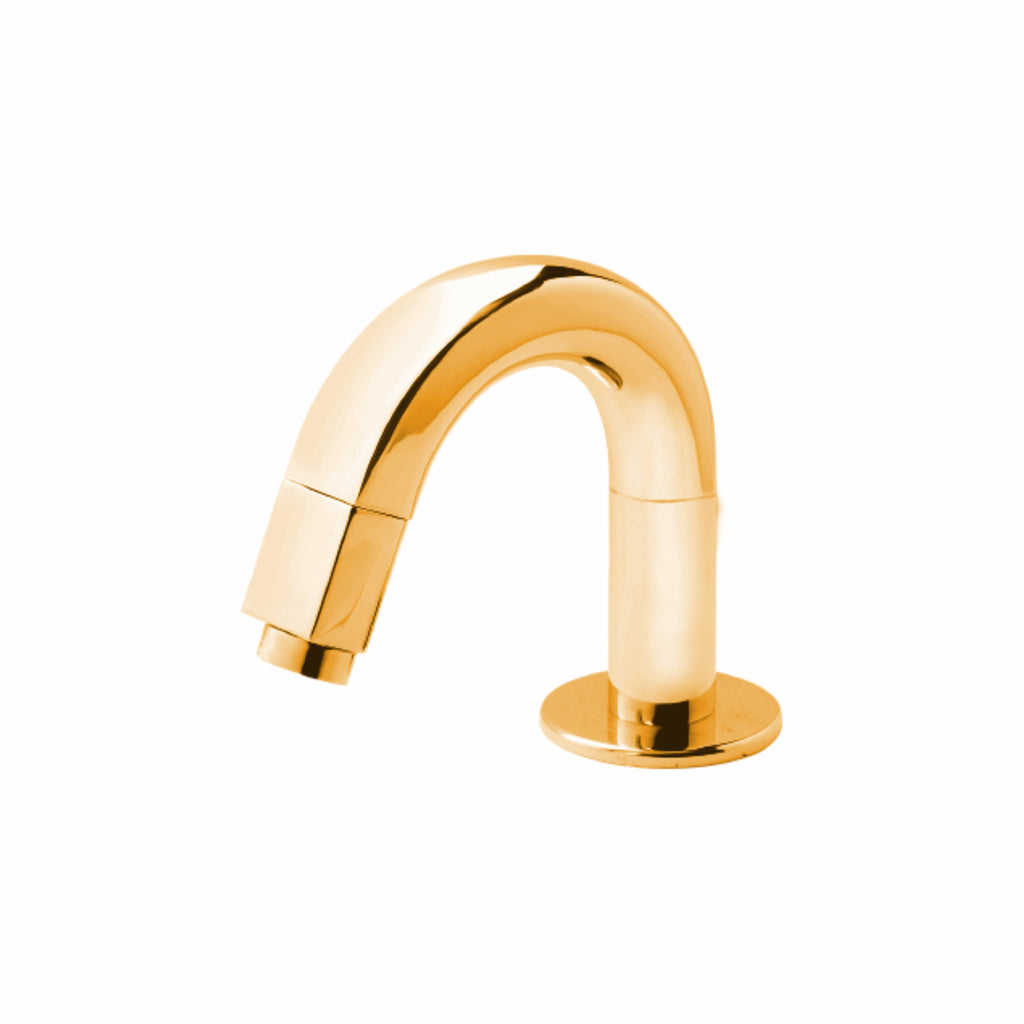 Asiatique Pillar Cock (OTG-000) | One Touch Series | Premium Bathroom Faucets & Bib Cocks | Gold Finish