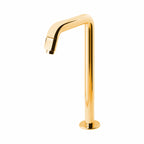 Asiatique Pillar Cock Extra High Neck (OTG-000EX) | One Touch Series | Premium Bathroom Faucets & Bib Cocks | Gold Finish