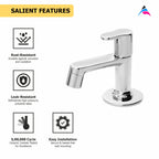 Asiatique Pillar Cock  (P-000),Perlato Series Premium Faucets & Mixers