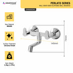 Asiatique Wall Mixer Non-Telephonic Wall Mounted (P-014),Perlato Series Premium Faucets & Mixers