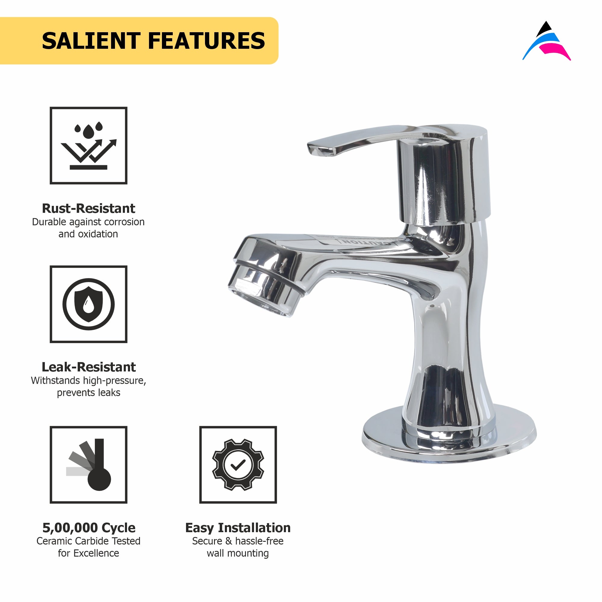 Asiatique  Pillar Cock (PH-000), Phoenix Series Premium Faucets & Mixers