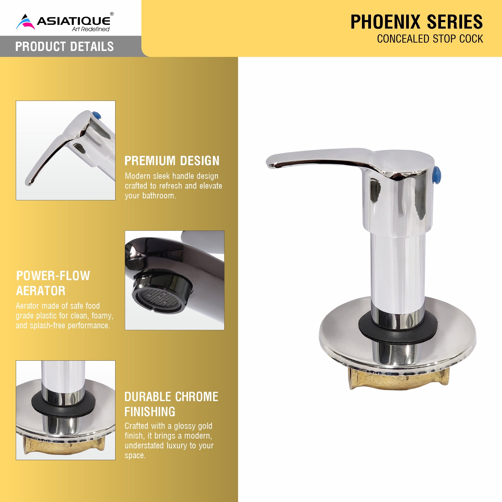 Asiatique  Bib Cock   (PH-006), Phoenix Series Premium Faucets & Mixers