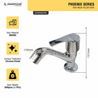 Asiatique High Neck Pillar  Cock (PH-029), Phoenix Series Premium Faucets & Mixers