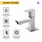 Asiatique Pillar Cock (PL-000), Plaza Series Bathroom Faucets & Mixers | Premium Brass Tap Collection