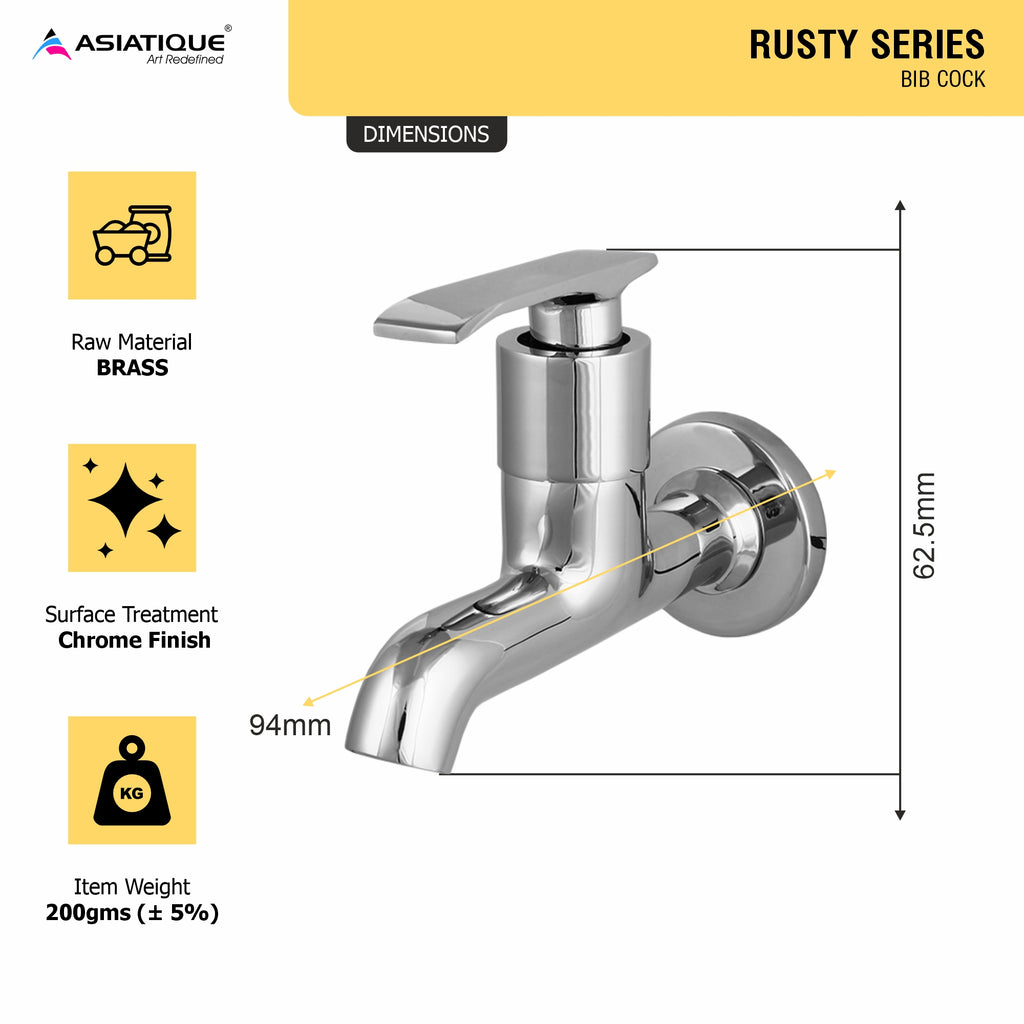 Asiatique Bib Cock  (R-003), Rusty Series Premium Faucets & Mixers