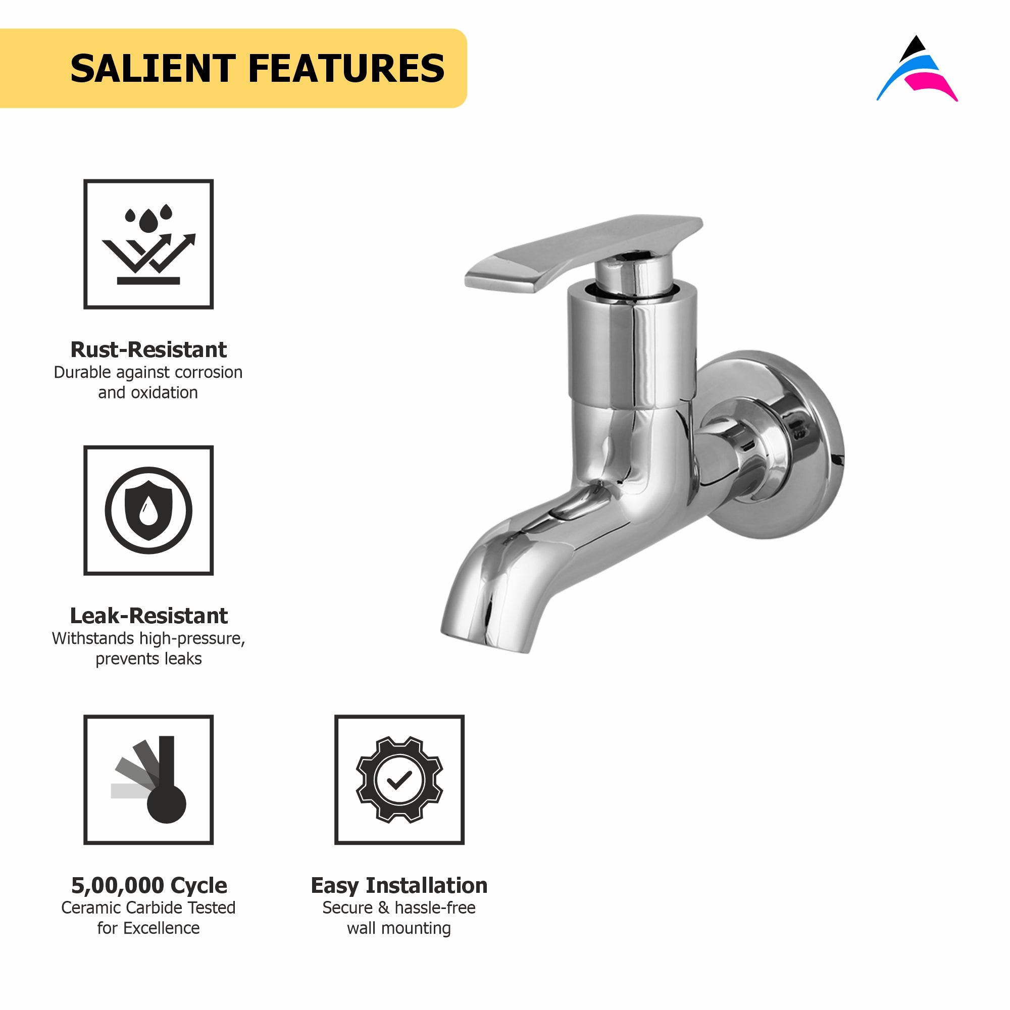 Asiatique Bib Cock  (R-003), Rusty Series Premium Faucets & Mixers
