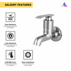 Asiatique Bib Cock Long Body (R-004), Rusty Series Premium Faucets & Mixers