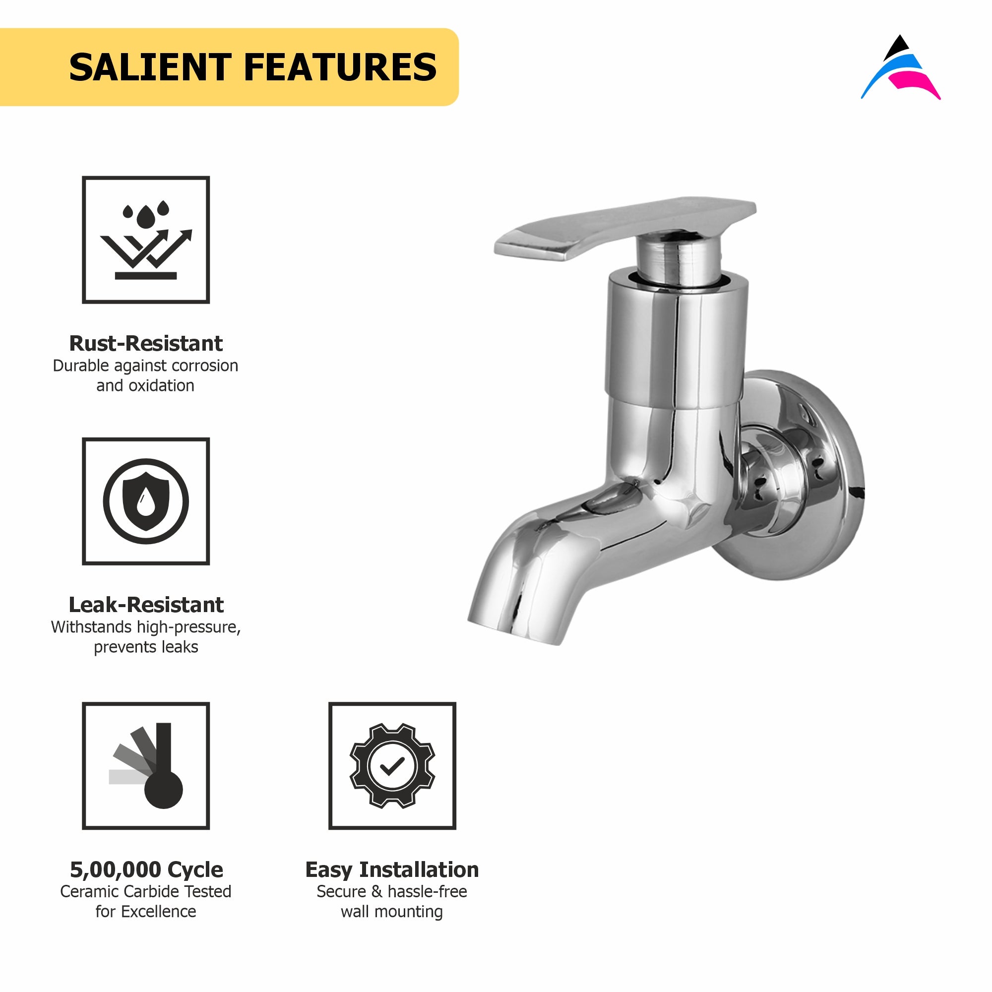 Asiatique Bib Cock Long Body (R-004), Rusty Series Premium Faucets & Mixers