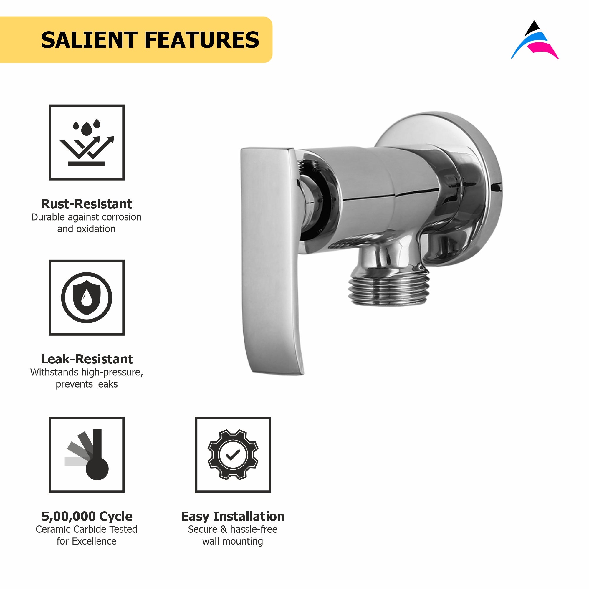 Asiatique Angle Cock (R-005), Rusty Series Premium Faucets & Mixers