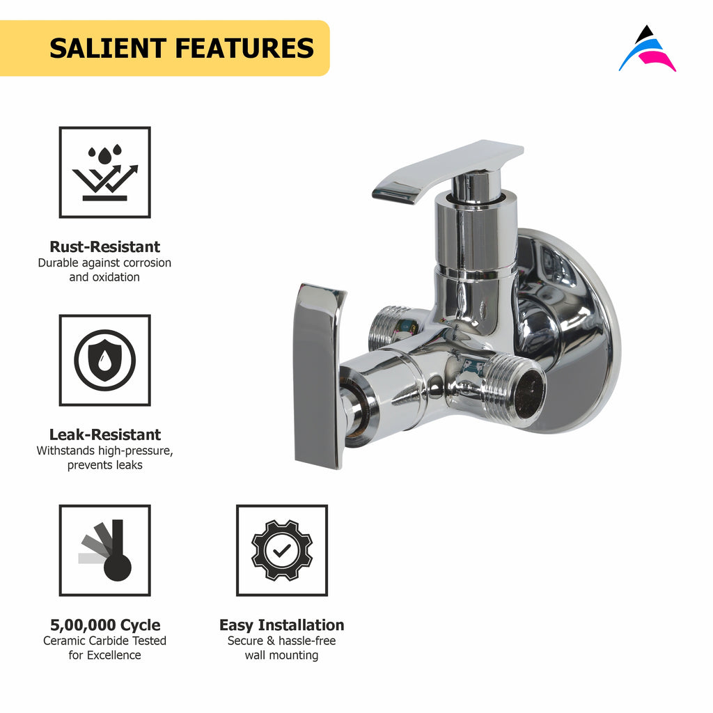 Asiatique 2 Way Angle Cock (R-005TW), Rusty Series Premium Faucets & Mixers