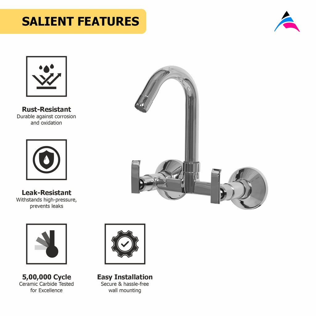 Asiatique Sink Mixer 'J' Spout  (R-013), Rusty Series Premium Faucets & Mixers